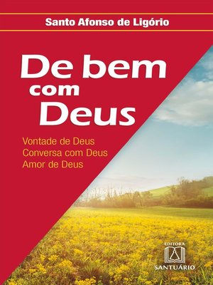 cover image of De bem com Deus
